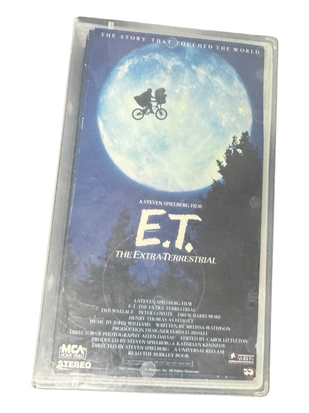 Vintage E.T. The Extra-Terrestrial VHS Tape the green tape